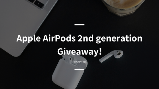 Apple AirPods 2nd generation Giveaway!