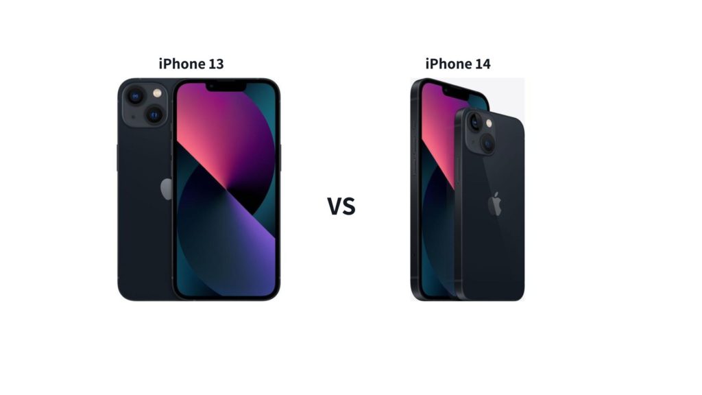 Comparison between iPhone 13 and iPhone 14
