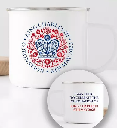 king's coronation mug